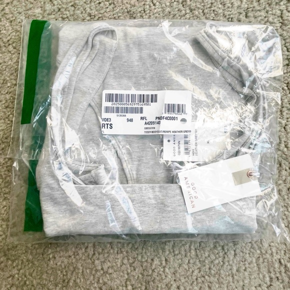 GOOD AMERICAN Super Stretch Tank Womens's Bodysuit Heather Grey Size XL BNWT - Picture 7 of 10